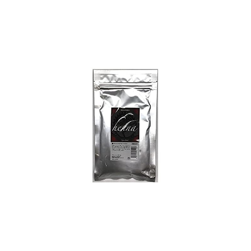 Chiyoda Chemical Deluxio Henna 3.5 oz (100 g) Sepia Black