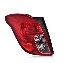 G-PLUS LED Tail Light Assembly Rear Lamp Compatible with Buick Encore 2013 2014 2015 2016 Fit 4-Door Sport Utility Left Driver Side Only Tail Lamp Red Lens Chrome Housing 42435943 95089716
