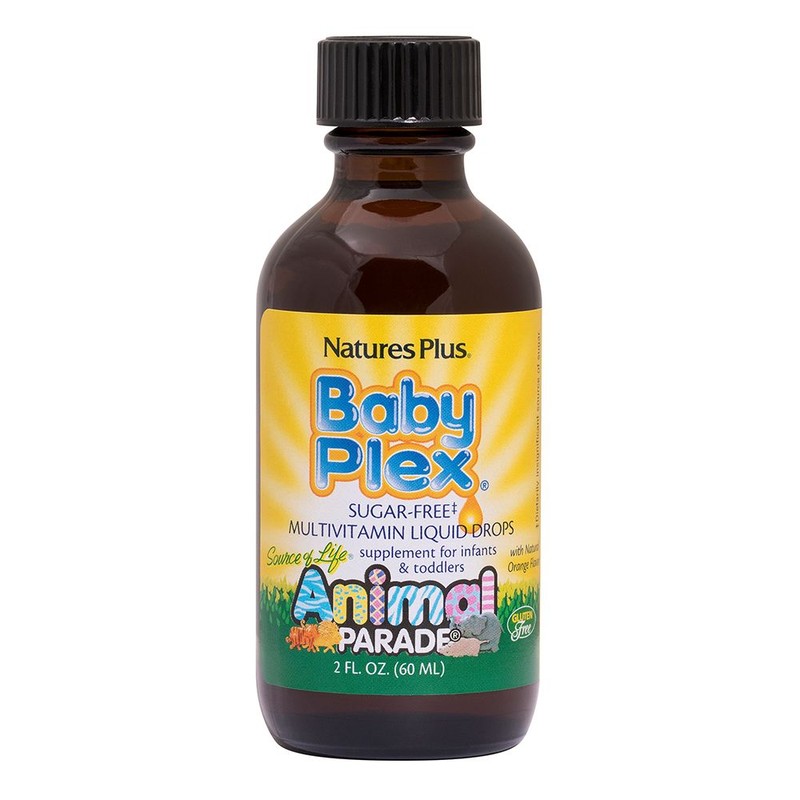 Nature's Plus Animal Parade Baby Plex sugar-free Multivitamin liquid 59