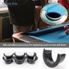 Ieron Billiard Pocket Liners 6pcs Pool Hole Liners Plastic Pool