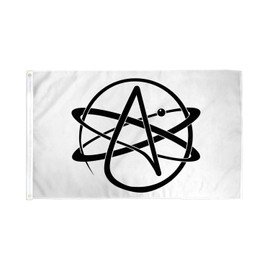AZ FLAG ATHEIST FLAG 3' x 5' - ATHEISM FLAGS 90 x 150 cm - BANNER 3x5 ft