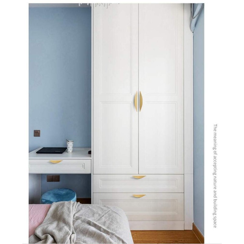 Primst Modern Light Brushed Cabinet Pulls, Furniture Hardware Collection, Cabinet