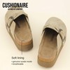 CUSHIONAIRE Women's Granola *Previous Buckle Issue Fixed* Genuine Suede Cork