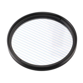 Blue Streak Special Effects Filter with Anamorphic Optical Glass Fit for Nikon Camera Accessory (55mm)