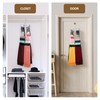 ZEDODIER Scarf Organizer Scarf Hanger for Closet, 2 Pack Rotatable