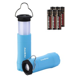 EverBrite 2-in-1 Mini Lanterns and Flashlights, Zoomable Flashlight Blue