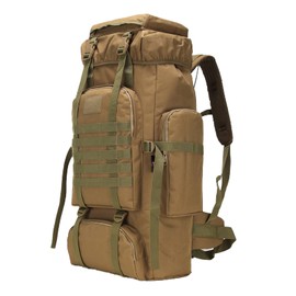 W WINTMING W WINTMING Hiking Backpack for Men 70L Camping Backpack Military Rucksack Molle 3 Days Assault Pack for Climbing