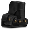 MegaGear MG1535 Nikon D3500 Ever Ready Kameratasche und Trageriemen, Leder,