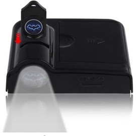 2Pcs 3D Car Door Step LED Welcome Logo Shadow Ghost Light Projector Lamps, No Drill Automotive Step lights Door Courtesy Lights Fits All Vehicle Models (Bat)