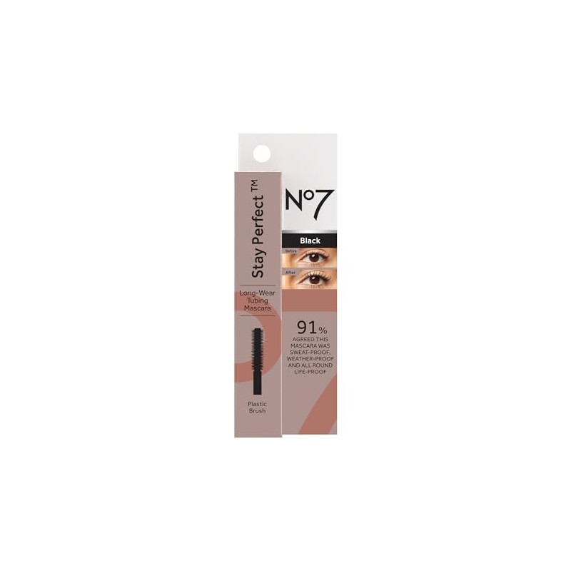 No7 The New Stay Perfect - Máscara de pestañas, color