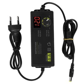 lyrlody Motor Speed Control Adapter 60 W 5 A Voltage Adjustable LED Display LCD Monitors LED Strip