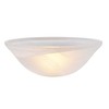 Aspen Creative 23147-11A Replacement Alabaster Glass Shade for Medium Base