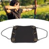 Archery Arm Guard Soft Imitation Cowhide Skin Friendly Archery Armguard