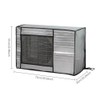 Outdoor Air Conditioner Cover with UV Protection, Water-Resistant Foil-Style Fabric,