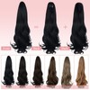 Ponytail Extensions 20 Inch Long Curly Wavy Ponytail Extension Claw