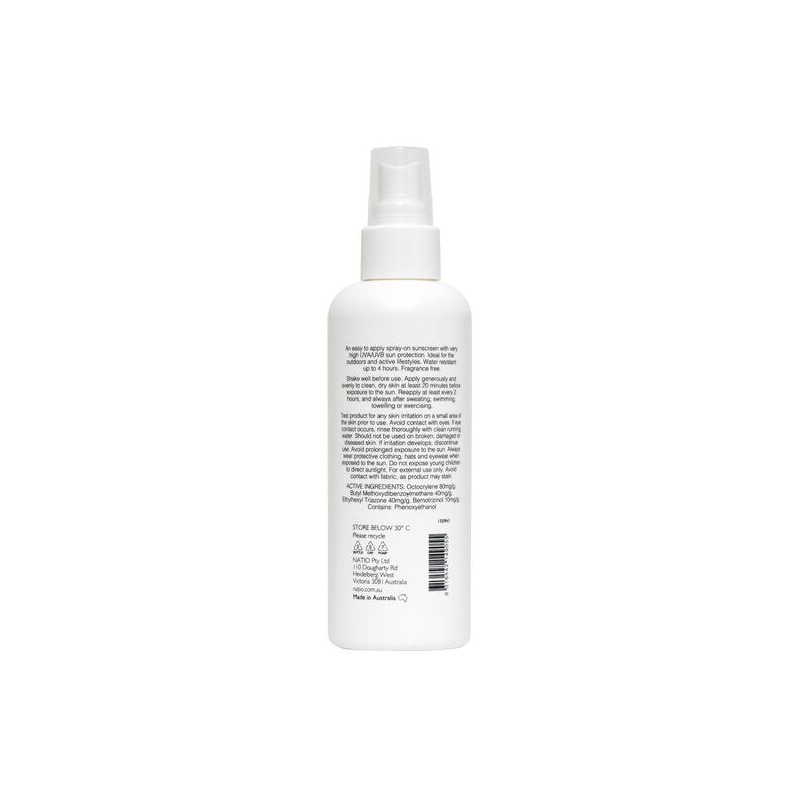 Natio Ultra Light Sunscreen SPF 50+ 200ml