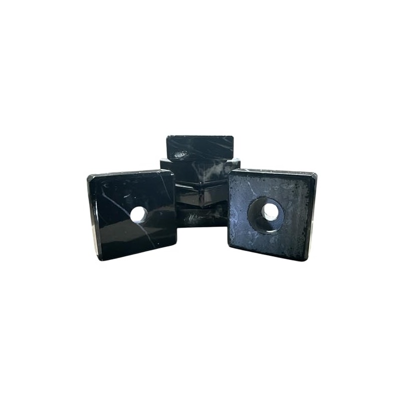 eberin · Square Marble Block with Hole - Real Marble