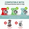 2-in-1 Mixer Sliding Mat with Attachment Storage for KitchenAid Stand