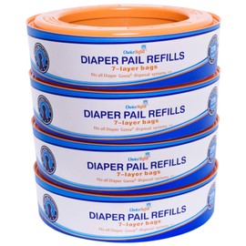Compatible con cubos Diaper Genie, paquete de 4, 1080 unidades