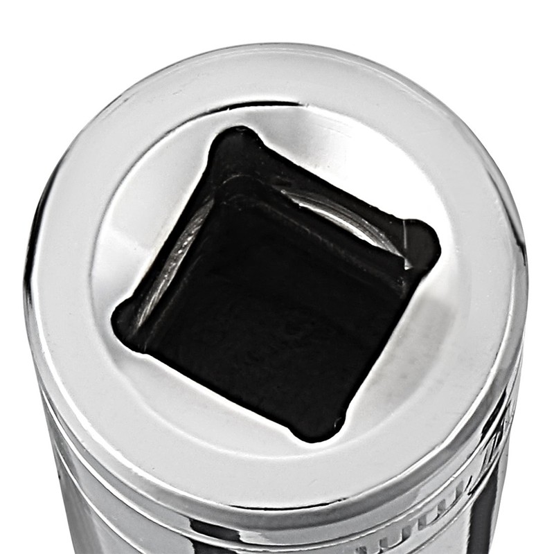 sourcing map 1/2-Inch Drive 24mm 6-Point Shallow Socket, Metric, Cr-V