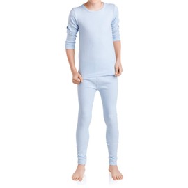 MT - Coordinato abbigliamento termico - Maniche lunghe - ragazza blu ghiaccio 122/128 cm