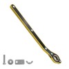 LECWOF Car Scissor Jack Wrench 2 in 1 Universal 360°Swivel