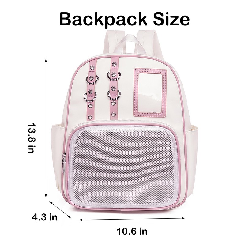 Lifelix Ita Bag Backpack for Girls with Pin Display Insert