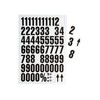 Magnetic Letter and Number Sets, 43mm Tall A-Z and 0-9