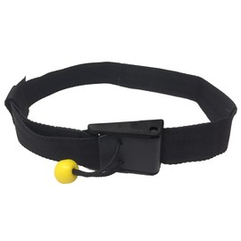 POFET Safety Belt, Quick Release Waist Leash QR Belt with Adjustable and Wide Strap to Attach Ankle Leash to Your Waist, Compatible with All Paddle Boards, Black