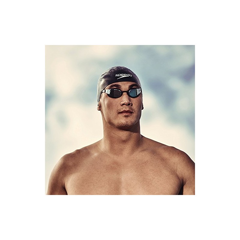 Speedo Fs3 Competition Swim Cap, White, Medium
