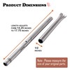 Brinkmann Set of Four Stainless Steel Adjustable Length Replacement burners