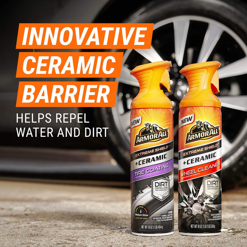 Armor All Wheel and Tire Cleaner, Extreme Shield + Ceramic