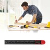 Digital Display Angle Ruler 2 in 1 Plastic Lightweight Convenient
