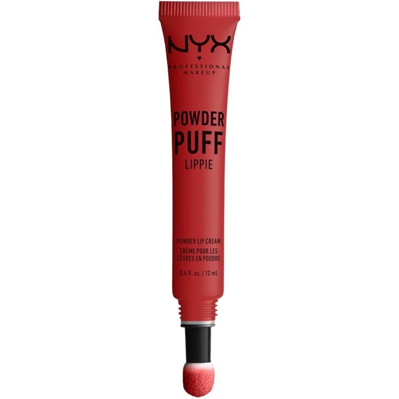 NYX Professional Makeup, Powder Puff Lippie, Labial Líquido, Tono Squad