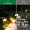 LAMKEEP Solar Spot Lights Outdoor with 60 LED & Auto