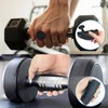 1 Pair Non-Slip Gym Grips, Fitness Grip Pads, Weight Training,