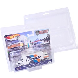 Protector Case for Hot Wheels Team Transport Clamshell Blister Display (5 Pack)