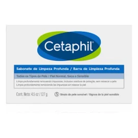 Jabón En Barra Limpieza Profunda 127g Cetaphil