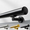 4FT Aluminum Handrail Kit for Indoor/Outdoor Stairs – (2–18 FT