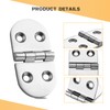 DIALESHU 2 Pack Heavy Duty 316 Stainless Steel 3" x