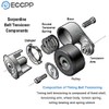 ECCPP Belt Tensioner Assembly Fit for 2002-2012 Nissan Altima 2008-2013