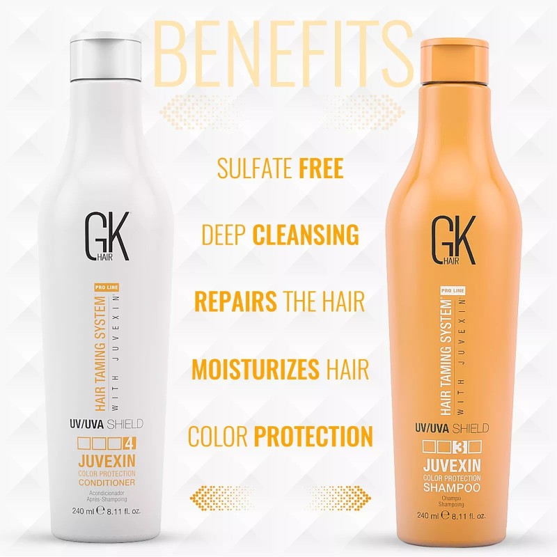 Champú y acondicionador GK HAIR Shield sin sulfatos para cabello