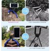 Thapncow Flexible Tripod with Universal Clip, 360° Rotating Smartphone Holder,