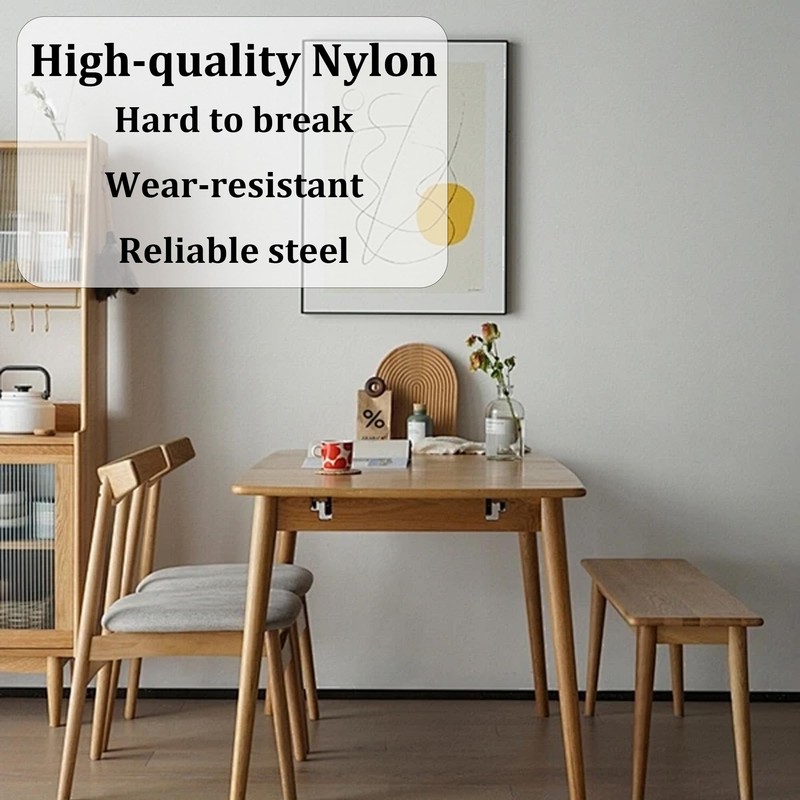 100Pcs 5/8" Dia. Nylon Slider Glides Nail-on Furniture Table Chair