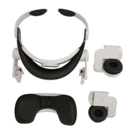 VR Head Strap Kit Professional Comfortable Lightweight Adjustable VR Headset Head Strap Replacement for Quest 2 Accessories
