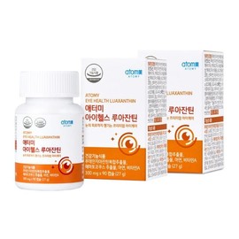 J&M Partners Atomy iHealth Ruaxanthin Lutein 300mgx90 capsules (2) 1 set / 애터미 아이헬스 루아잔틴 루테인 300mgx90캡슐 2개 1세트