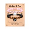 DiRikiss Mother Son Gifts Bracelets for Boys from Mom Mommy