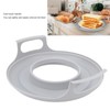 Microwave Cool Plate Spill Proof Microwave Bowl Carrying Tray with