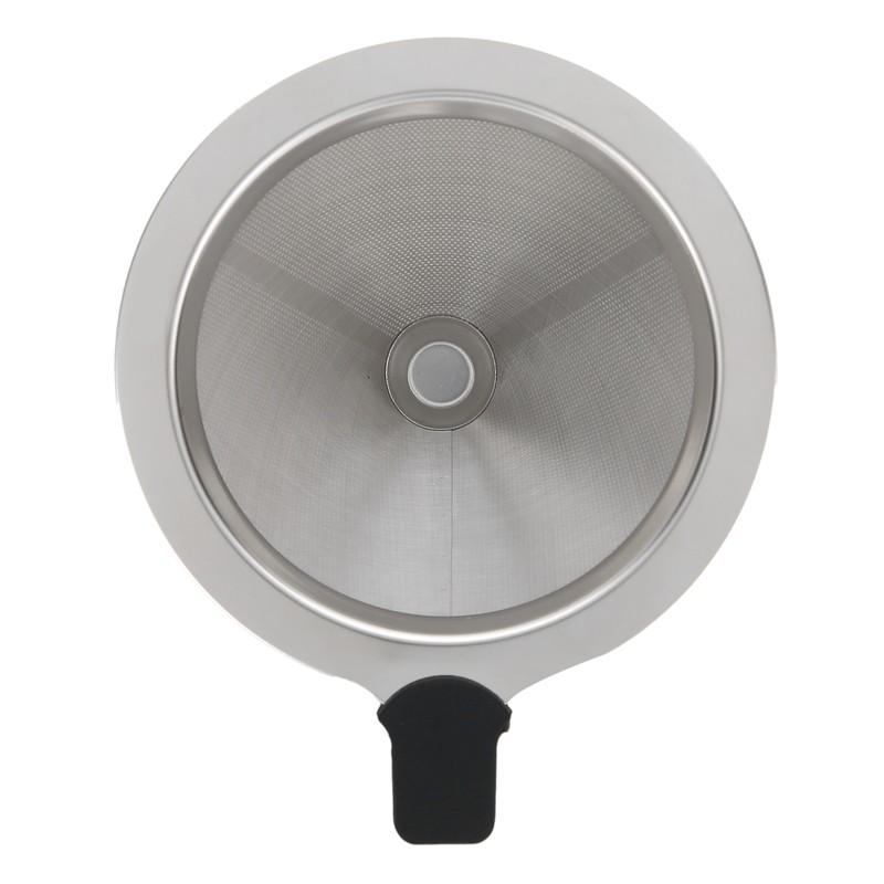 Reusable Glass Coffee Pot with Stainless Steel Filter Manual Drip