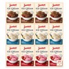 Junket Ice Cream Mix Bundle - 4 Vanilla, 4 Chocolate,